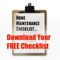 Monthly maintenance checklist